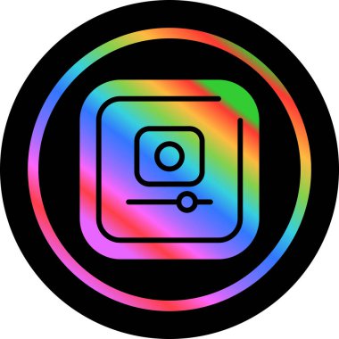 video simgesi vektör illüstrasyonu 