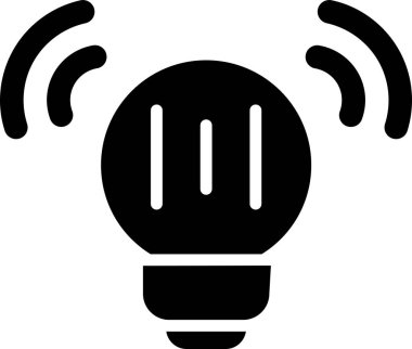 Akıllı Ampulün basit çizgisi