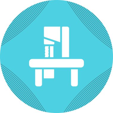 Modern Bant Testere simgesinin vektör çizimi    