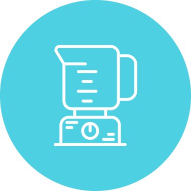 Blender modern simgesinin vektör illüstrasyonu