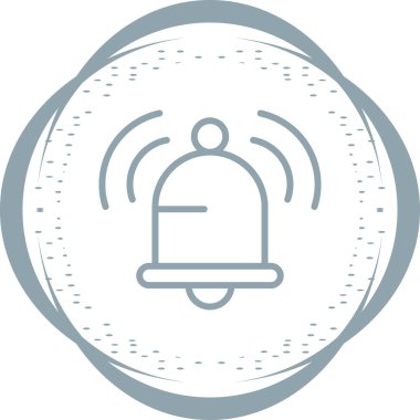 Zil zil simgesini vektör çizim