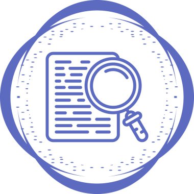 arama web simgesi vektör illüstrasyonu