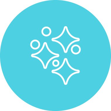 yıldız web simgesi, vektör çizim