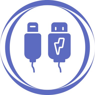 Yüksek voltaj simgesinin özet vektör çizimi