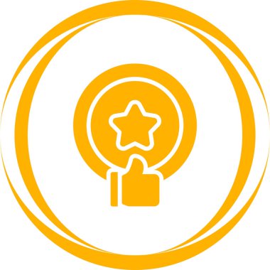 Yıldız tasviri ve simge gibi, mükemmellik kavramı.