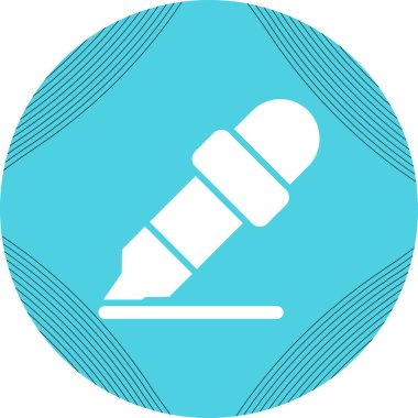 Göz damlası ağ simgesinin vektör illüstrasyonu    