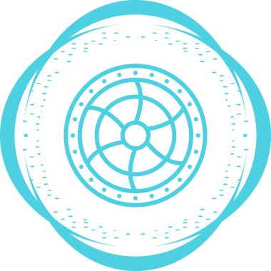 Daha serin ağ simgesi vektör illüstrasyonu