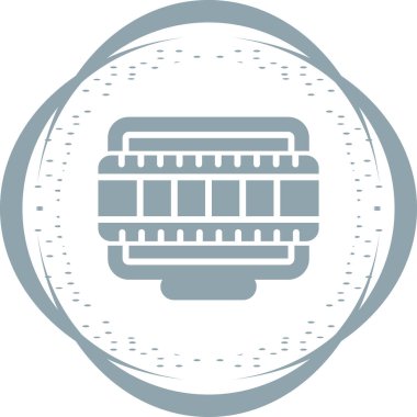 bilgisayar masaüstü simgesi vektör çizimi