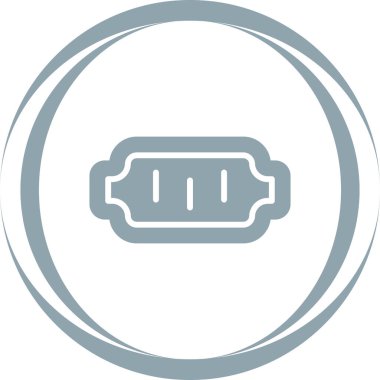 Güç simgesinin vektör illüstrasyonu