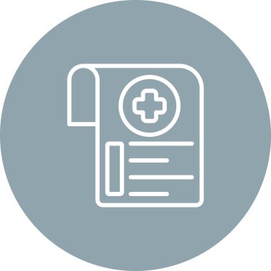 gizlilik politikası simgesi, düz tasarım