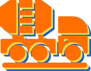 Karıştırıcı simgesinin vektör illüstrasyonu