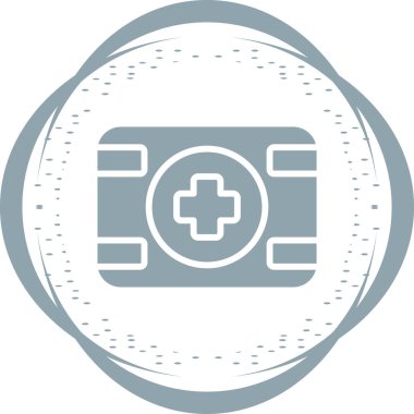 Paket simgesinin vektör illüstrasyonu