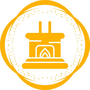 Kalorifer ocağının basit çizimi