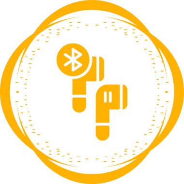 Bluetooth simgesinin vektör çizimi