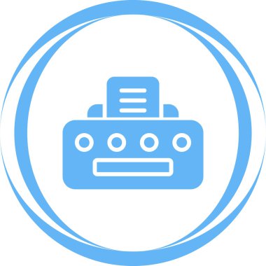 belge web simgesi vektör illüstrasyonu