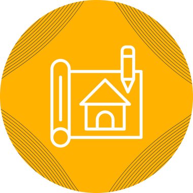 Vektör illüstrasyon evi simgesi