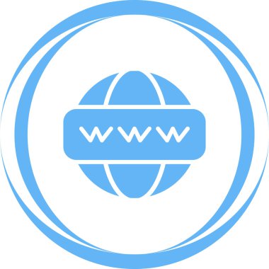 dünya simgesi, internet ve küresel ağ işareti beyaza izole edildi 