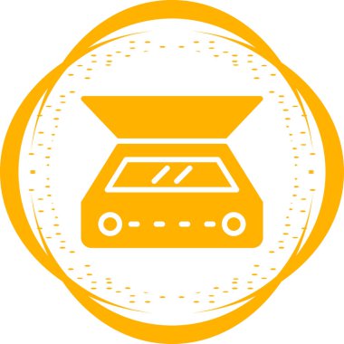 Mutfak. Web simgesi basit tasarım