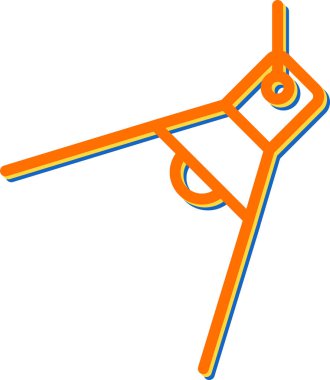 Modern simgenin vektör illüstrasyonu