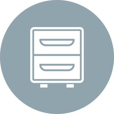 Ofis oluşturma simgesinin vektör illüstrasyonu