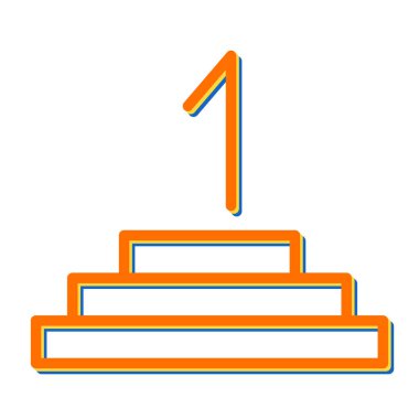 kek ikonu vektör illüstrasyonu