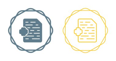 belge simgelerine sahip belge dosyası.