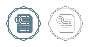 Dosya modern simgelerinin vektör illüstrasyonu