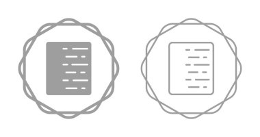 Dairelerin içindeki belgeleri gösteren iki ana simge