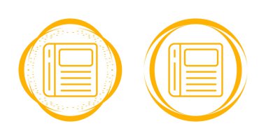 kitap simgeleri ayarlayın. vektör çizim 