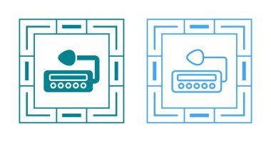 taksi radyo simgeleri ayarlandı, vektör illüstrasyon tasarımı