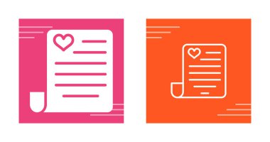 Kalp sembolü tasarımı içeren aşk harfi simgesi