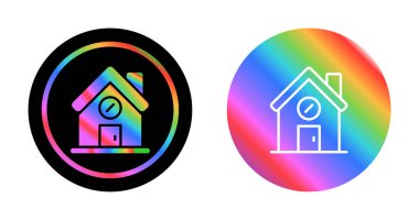 ev simgeleri vektör illüstrasyonunu ayarla.