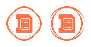 Beyaz arkaplandaki SD-kart simgelerinin web seti