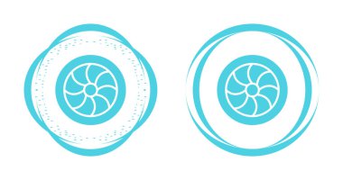 beyaz arkaplanda bilgisayar fan simgeleri izole 