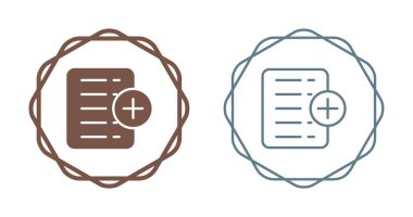 Dosya Simgesi. Belge simgesi vektörü. Kağıt simgesi.