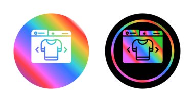 Tişört simgeli bilgisayar dizinleri, güvenlik konsepti, vektör illüstrasyonu   