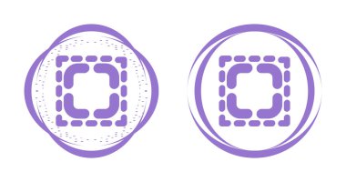 Mobil tarama simgeleri ayarlandı. Kodlar ve Nesneler Taranıyor. Vektör illüstrasyonu