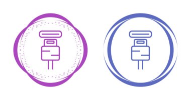 C tipi bağlantı simgelerini beyaz arkaplanda izole et