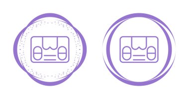 Beyaz arkaplanda depolama simgeleri kümesi, vektör illüstrasyonu          