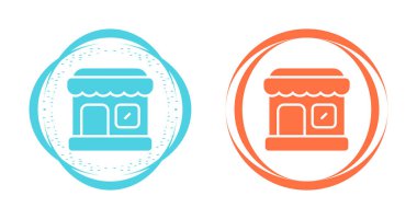 Depolama simgesinin vektör illüstrasyonu