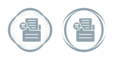 Dijital platformlardaki genel görsel deneyimi geliştirmek için çevrimiçi kullanım için çeşitli çarpıcı renklerde soyut bir belge simgesi.