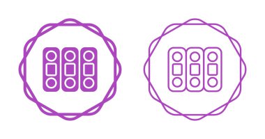 dosya dizinleri simgeleri ayarlandı, vektör illüstrasyonu
