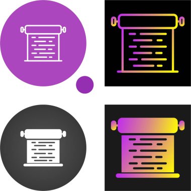 Simgeler ayarlandı, vektör illüstrasyonu Kaydır 