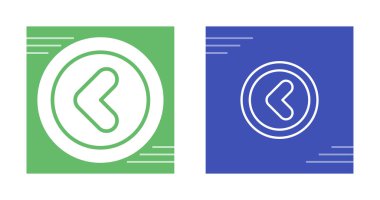 Açı Sol simgeleri vektör illüstrasyonunu ayarla 