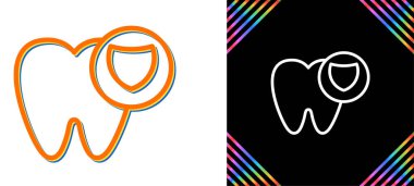 diş, diş sağlığı kliniği ikonu seti, diş bakımı konsepti 