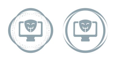 Virüs, hacker, güvenli konsept, vektör illüstrasyonu 