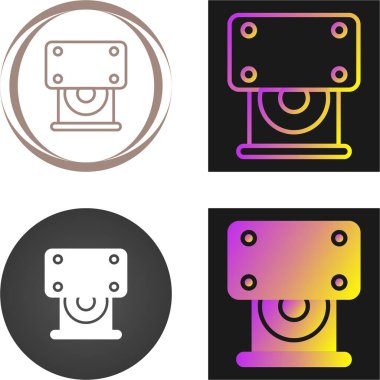 cd-rom sürücü simgeleri ayarlandı, vektör illüstrasyonu basit tasarım