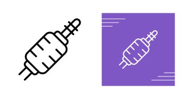 Jack Connector web simgeleri ayarlandı, vektör illüstrasyonu 