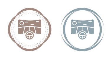 Simülasyon oyunu vektör illüstrasyon tasarımı