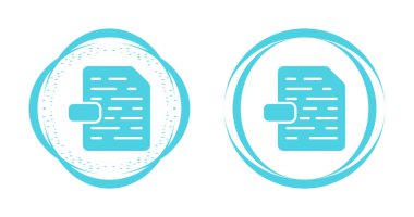 Dosya biçiminin vektör illüstrasyonu